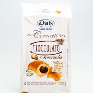 Cornetti cioccolato e nocciola (Croissants mit Schokolade und Haselnuss)